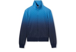 Chaqueta con cremallera de neopreno estampada