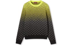 GG wool cashmere jacquard sweater
