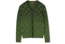 GG wool jacquard cardigan