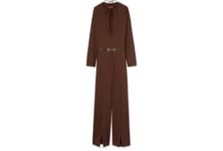 Combinaison en laine légère avec ceinture à boucle Mors