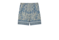 GG denim jacquard shorts