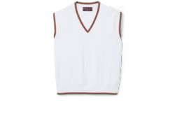 Gilet avec finitions bande Web