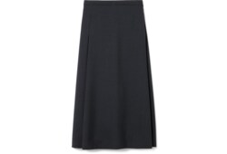 Rock aus Wolle mit Stickerei