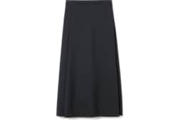 Wool skirt with embroidery