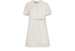 Robe en gabardine de coton GG