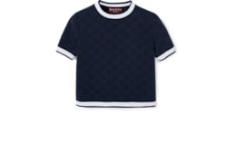 Parte de arriba jacquard de algodón fino GG