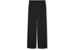 Hose aus Wolle mit Logo