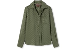 Bluse aus GG Seidenjacquard