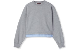 Sweatshirt aus Baumwolljersey mit Stickerei