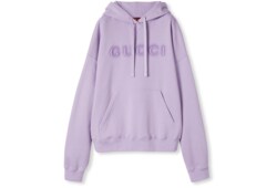 Sweat-shirt à capuche en coton avec logo