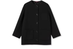 Veste en soie et laine réversible