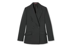 Zweireihiger Blazer aus Wolle