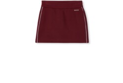 Jersey mini skirt with logo