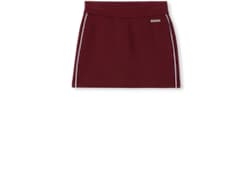 Minigonna in jersey con logo