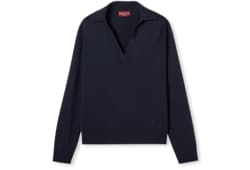 Polo en laine extra-fine