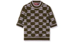 Maglia in lana GG jacquard bouclé