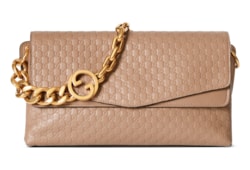 Medium shoulder bag with chain