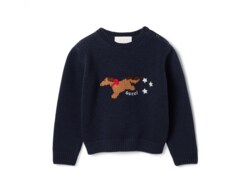 Babypullover aus Wolle