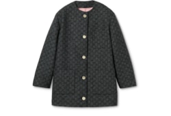 Chaqueta de tweed de lana moteado con GG