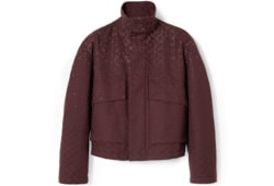 Wattierte Jacke aus GG Canvas mit Kristallen