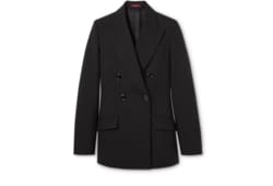 Chaqueta de doble botonadura de lana ligera