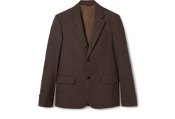 GG houndstooth wool jacquard jacket