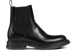 Stivaletto uomo con logo tono su tono