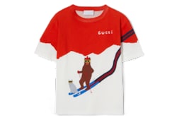 Kinder-T-Shirt aus Baumwolle mit Print