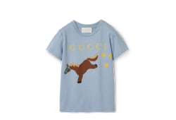 Baby-T-Shirt aus Baumwolle mit Print