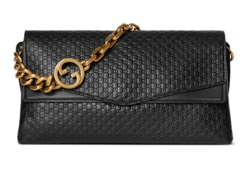 Große Schultertasche mit Kette