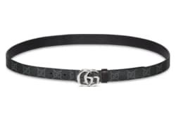 Cinturón fino GG Marmont reversible
