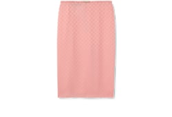 GG silk jacquard skirt