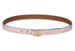 Cintura sottile reversibile GG Marmont