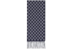 GG wool cashmere scarf