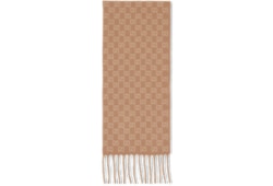 Sciarpa in lana e cashmere GG