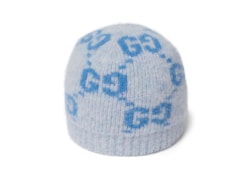 Cappello in misto alpaca GG