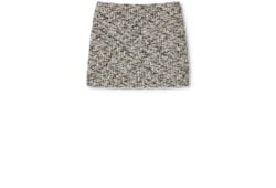 Jupe en tissu bouclé laminé