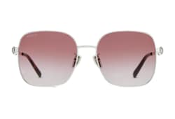 Sonnenbrille mit eckigem Rahmen