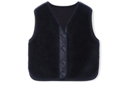 Gilet bambino in tessuto soffice GG