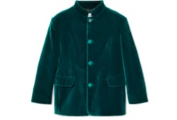 Children's velvet jacket