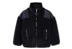 Chaqueta infantil de tejido afelpado con GG