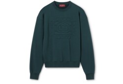 Sweatshirt aus gebürstetem Baumwolljersey