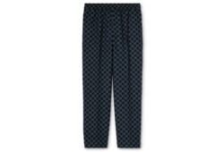 GG brushed flannel trousers