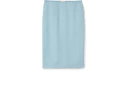 Gonna in seta jacquard con Incrocio GG