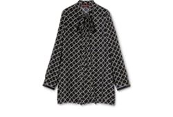 Kleid aus Seidentwill mit Print