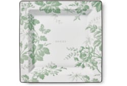 Herbarium print large trinket tray