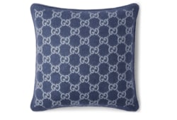 GG wool cashmere jacquard cushion