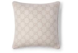 Kissen aus GG Woll- und Kaschmirjacquard