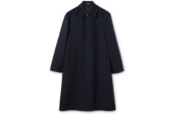 Manteau réversible double en laine