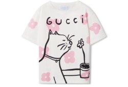 Children's cotton T-shirt with print